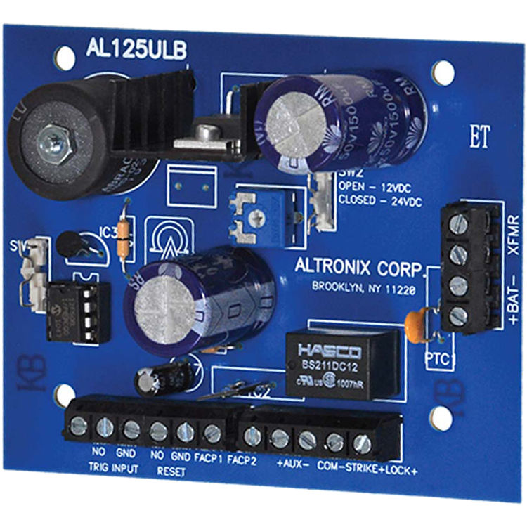 Altronix | Power Supply
12/24VDC 1Amp 2 CH W/FACP