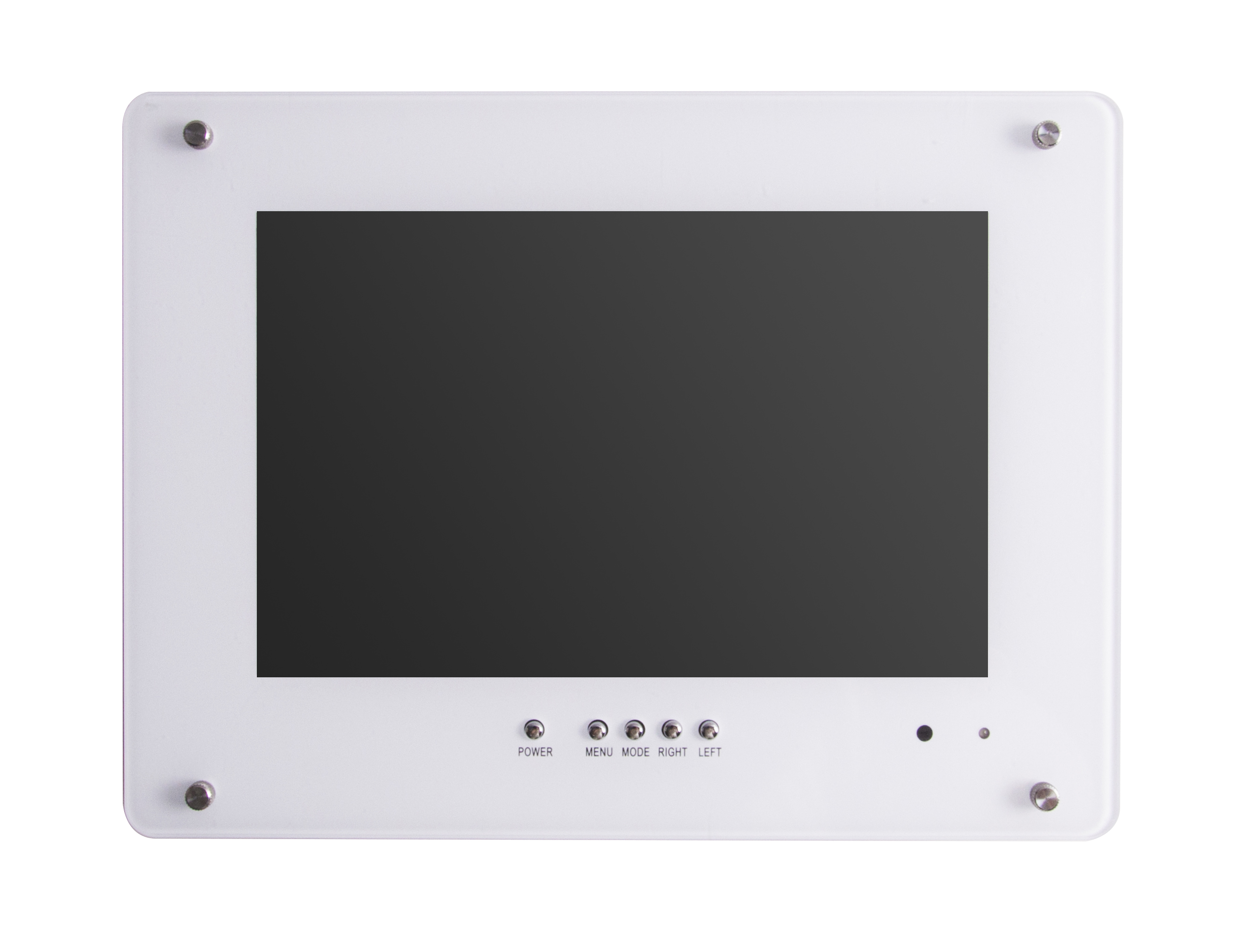 LIONBEAM | Monitor 10&quot; LED White HDMI, VGA,BNC Flush With
