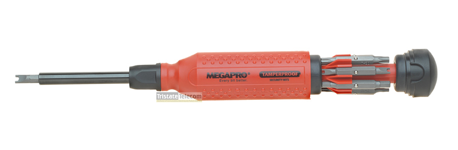 MEGAPRO | Screwdriver 15 In 1
Tamperproof Red/Blac