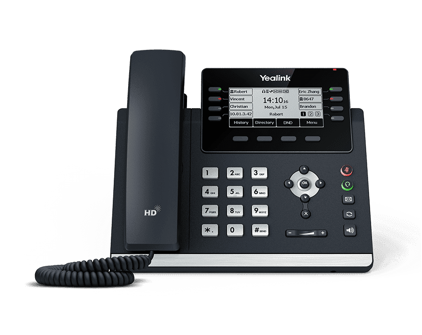 YEALINK | Phone IP PoE LCD 12 Line