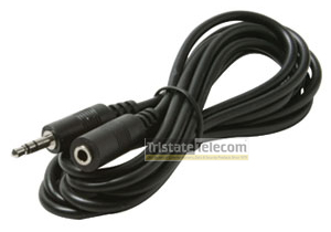 TRISTATE | Stereo Plug 3.5 to
3.5 Stereo Jack 2 FT