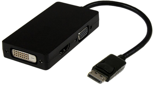 CALRAD | Adapter Display Port
To HDMI, VGA