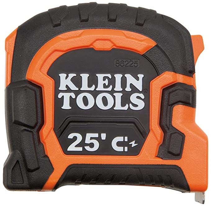 Klein Tools | Tape Measure 25&#39;
Rubber Grip