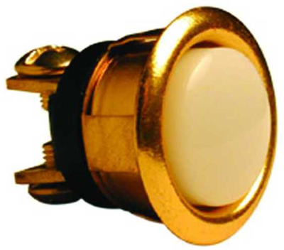 Lee Electric | Push Button Brass Lighted 5/8 &quot;