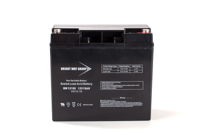 BRIGHT WAY GROUP | Battery 12V 18AH Sealed Lead Acid
