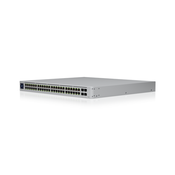 Ubiquiti | Switch Pro 48 48
Port GgE Ports, 4 10G SFP+
Ports, 1 USP-RPS DC Input