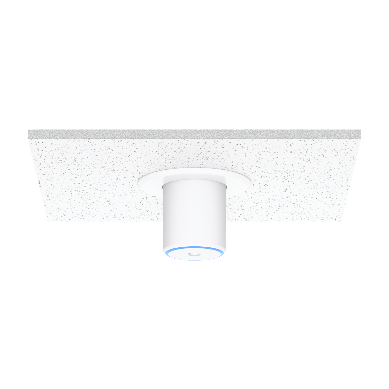 Ubiquiti | Recessed ceiling 
mount for U6 Meshand FlexHD.
3PK, Mounts to a drop ceiling 
tile, drywall ceiling, or 
solid ceiling