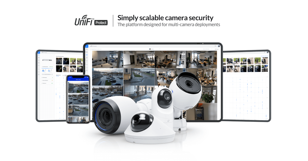 Ubiquity UniFi Protect Network Cameras &amp; NVR