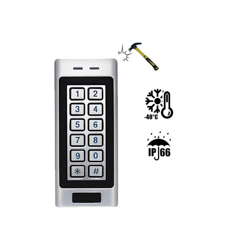 LIONBEAM - Keypad Outdoor W/Proximity Mullion Style