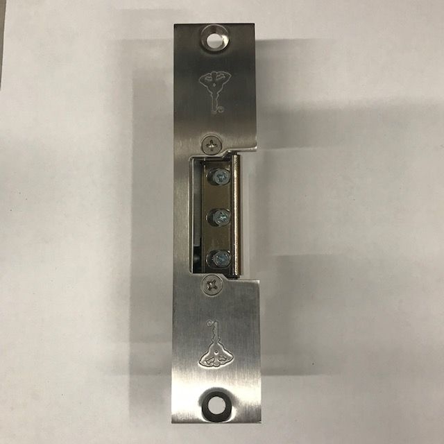 Mul-T-Lock / eFFeFF - Electric Door Release 8-16VAC Zinc Wood Door Center Strike (ELS-17.610-723G35R11)