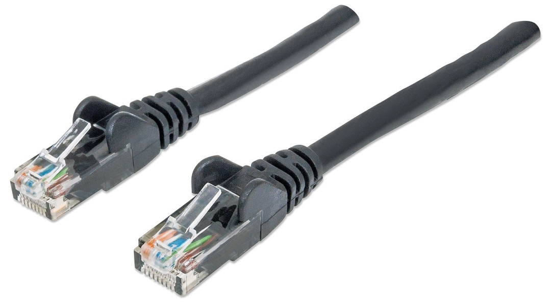Patch Cord CAT 5e W/Boot 2' Black