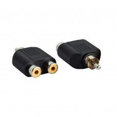METRA - Adapter 1 RCA Male To 2 RCA Male