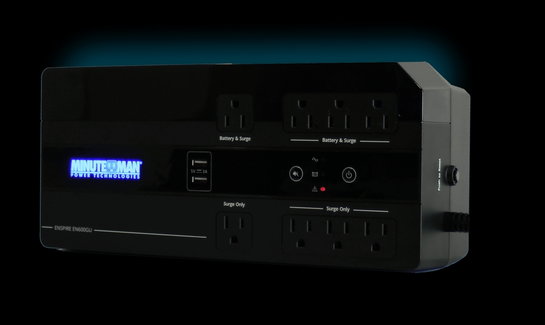Minutemen - UPS 600VA 330W 6 Outlets