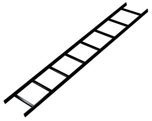 Middle Atlantic - Ladder Rack 6' X 12" Black