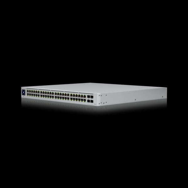 Ubiquiti - Switch Pro 48 48 Port GgE Ports, 4 10G SFP+ Ports, 1 USP-RPS DC Input