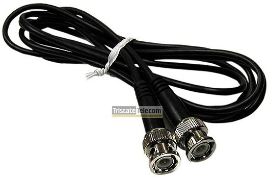 TRISTATE - Patch Cord CCTV Coax 5'
