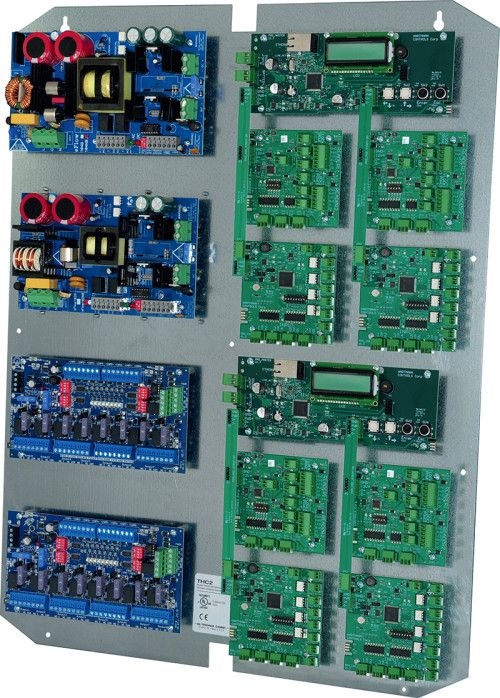 Hartmann Controls - Backplate used to mount 2x PRS-Master and 8x PRS-TDM controllers to a Trove1 enclosure. Backplate only