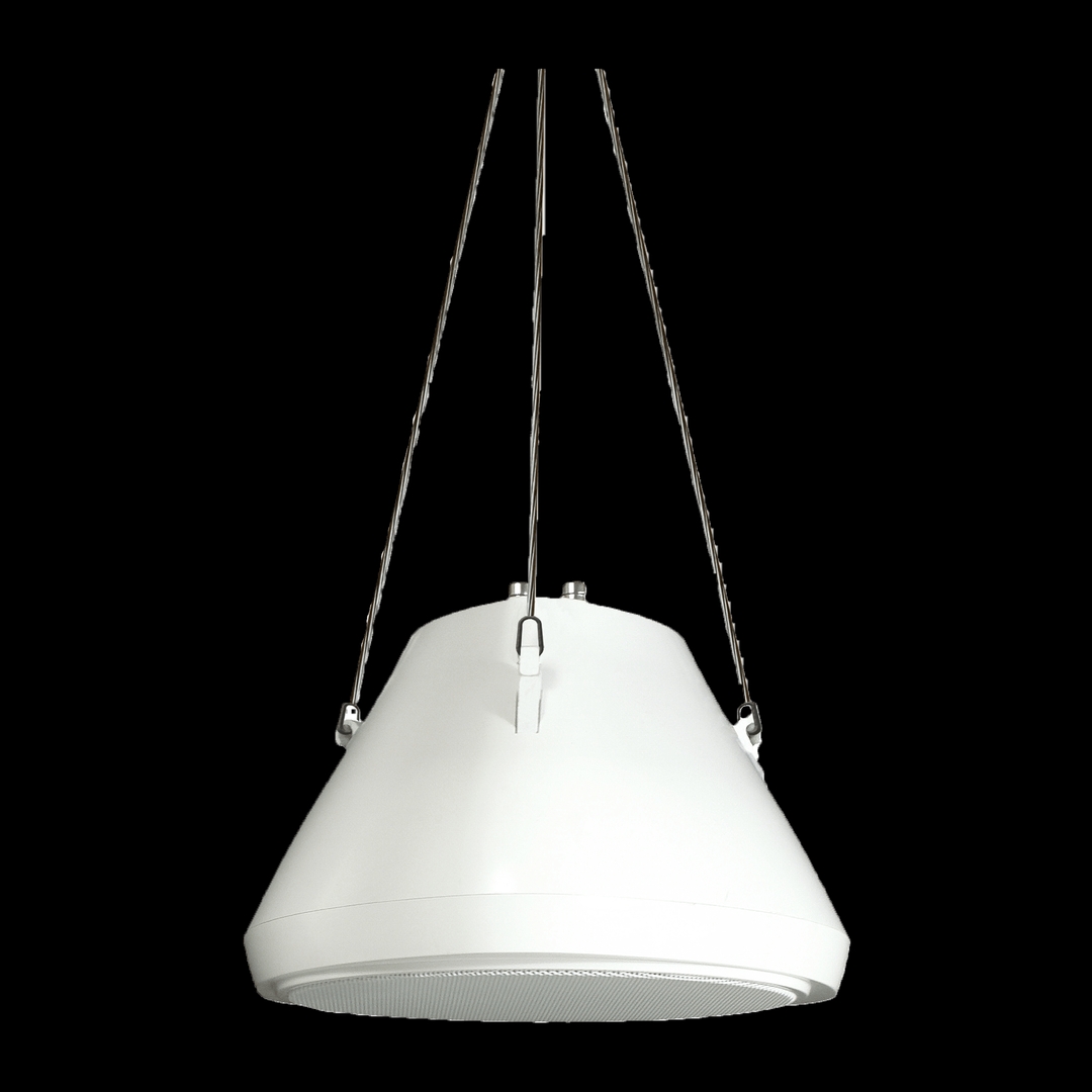 Speco - Speaker Pendant Mount 70/100V/8OHM White