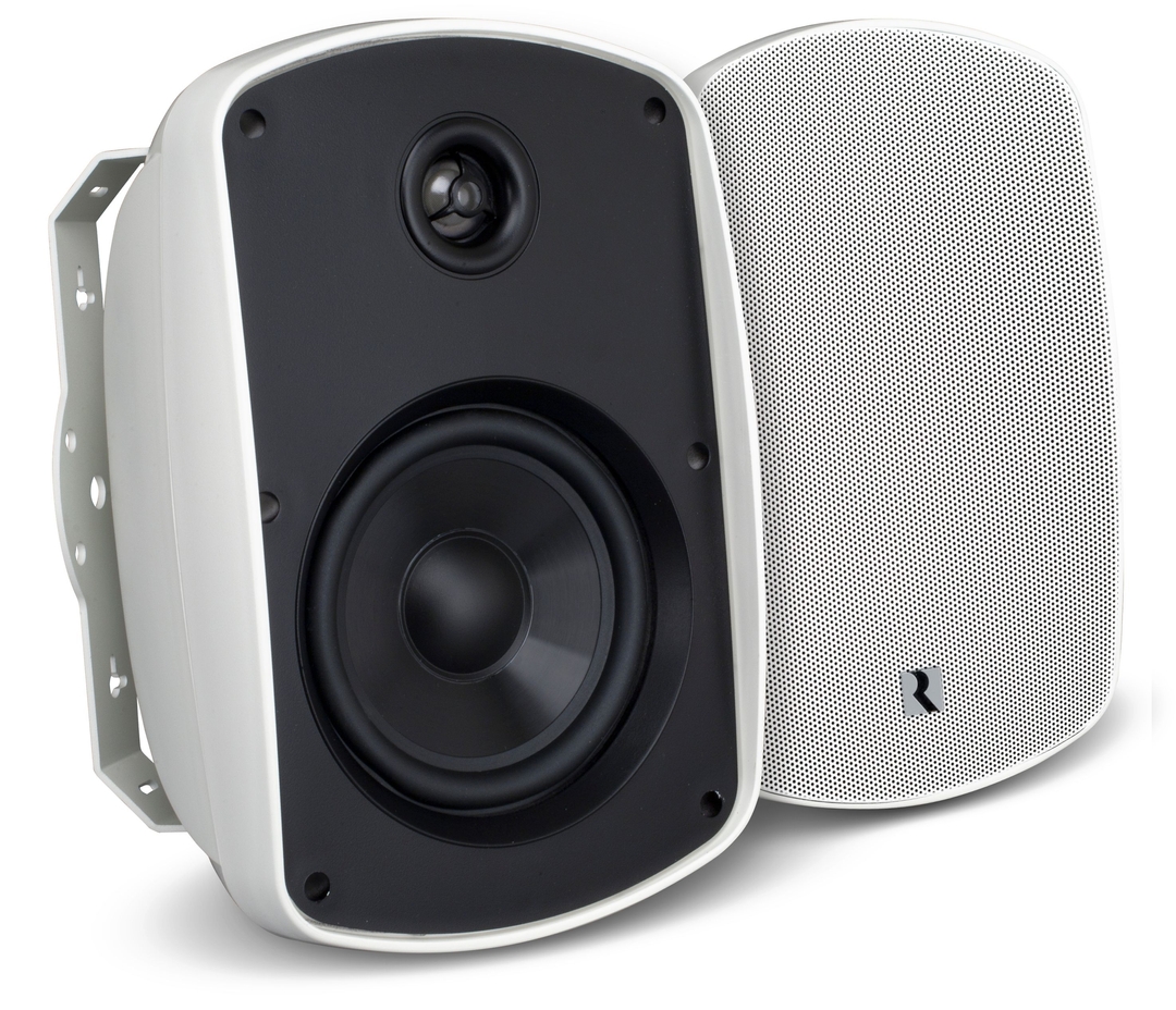 Russound - Speaker Outdoor 6.5 Stereo (Pair) White 150 Watt Russound