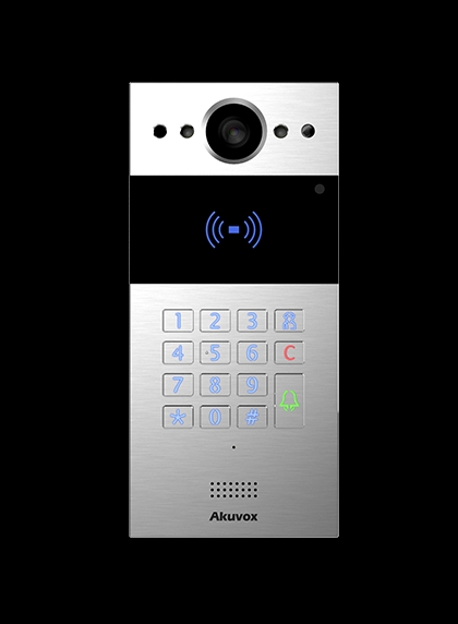 AKUVOX - Surface SIP intercom with 1 button & KEYPAD
