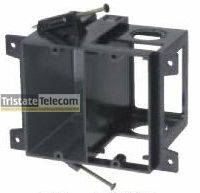 Arlington - Mounting Plate 2 Gang Combo High/Low Vol