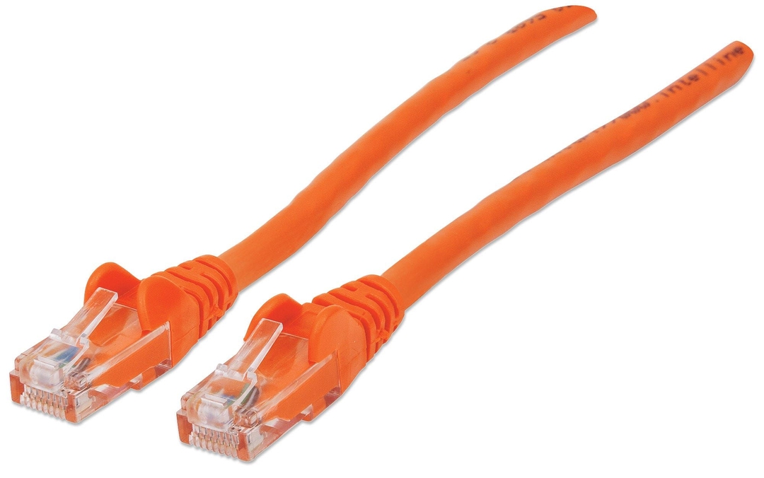INTELLINET - Patch Cord CAT 6 1'Orange