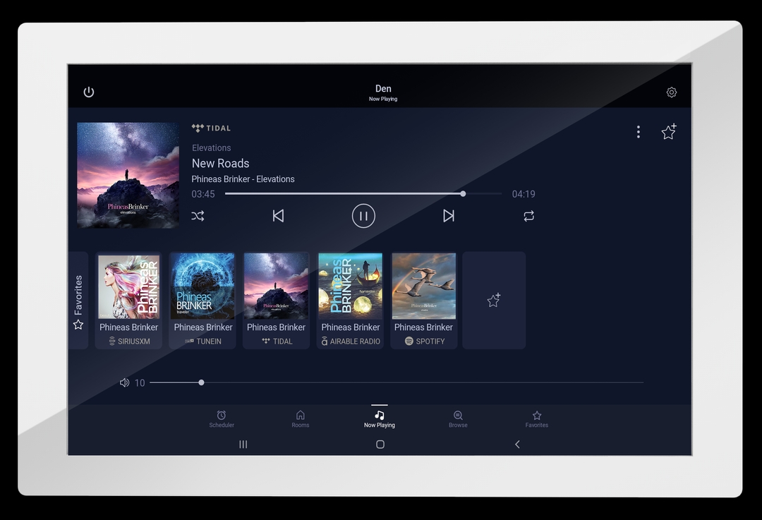 Russound - Touchscreen 7" Android In-Wall For MCA,Xstream, MBX Russound App