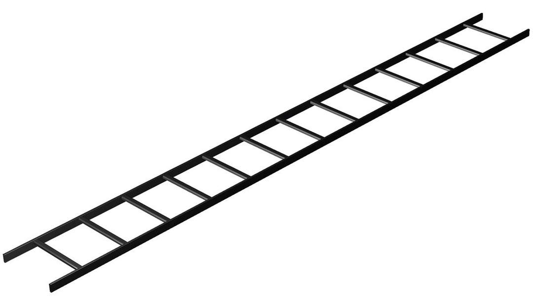 Middle Atlantic - Ladder Rack 10'X 12" Black