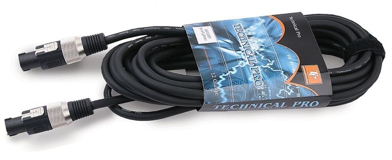 Technical Pro - Speakon Cable 25' 12AWG Speakon-Speakon