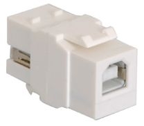ICC - MODULE, USB, A TO B, FEMALE TO FEMALE,White
