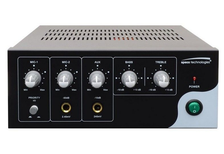 Speco - Speco Amplifier 15W RMS 4/8OHM/70V