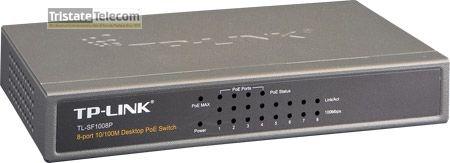 TP-LINK - Switch 8 Port Gigabit 4 Port PoE 64W