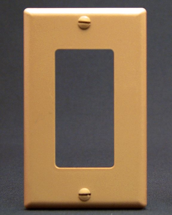 ICC - Wallplate Decora 1 Gang Ivory