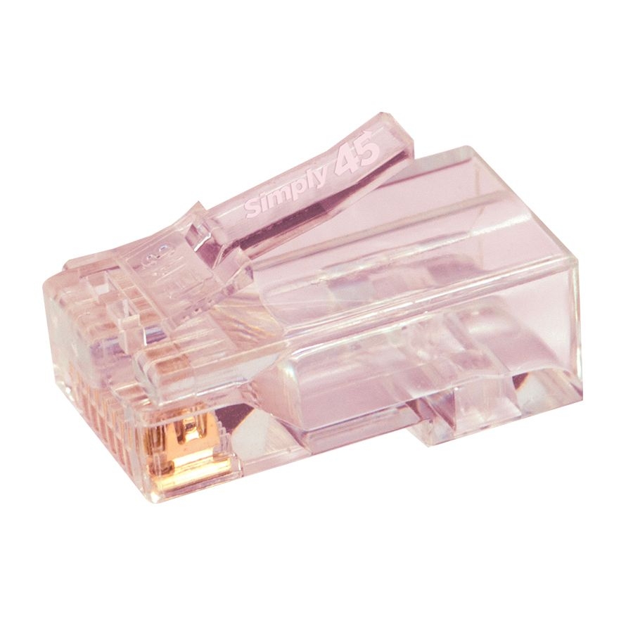 SIMPLY 45 - Cat6/6a Unshielded - Staggered - Pass-Through RJ45