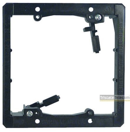 Arlington - Mounting Plate 2 Gang For Drywall 5 Pack