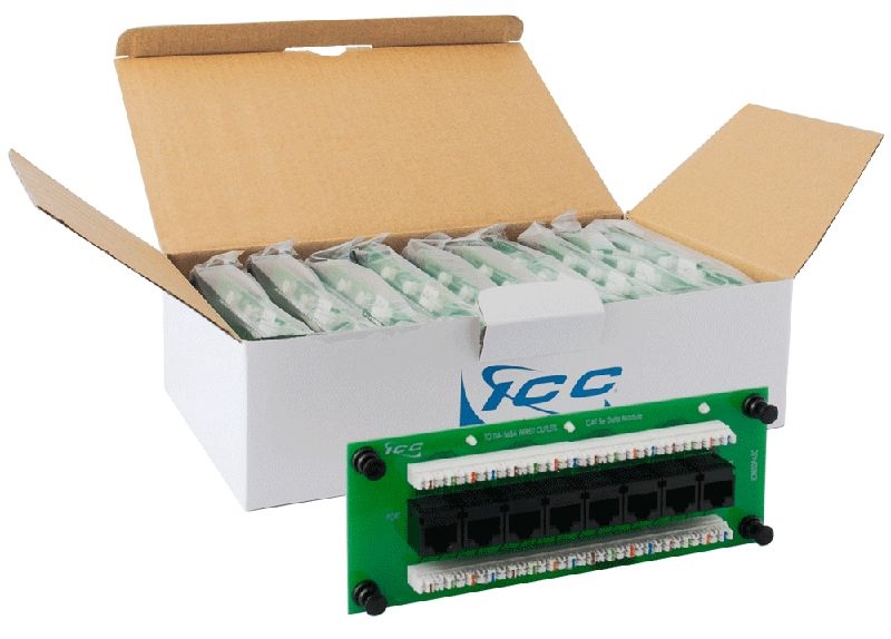 ICC - Module Cat 5e 8 Port Data 10 PK