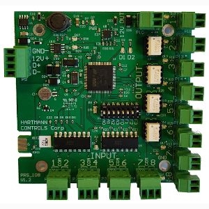 Hartmann Controls - 8-Floor Expander (or 8-port IO Expander) board only without enclosure. (Requires POE-ELV-STR or POE-IO-STR Starter Kit).