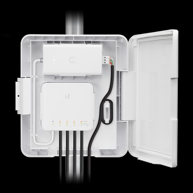 Ubiquiti - Switch Flex Utility Outdoor Weatherproof Enclosure For Switch Flex