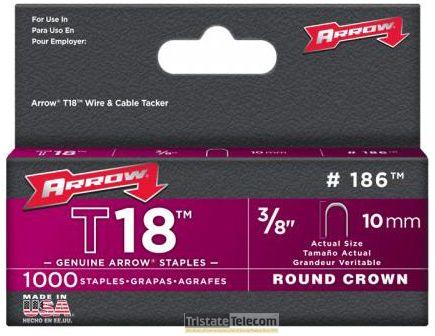 ACME - 3/8" Gun Staples For T18 1000 Pack