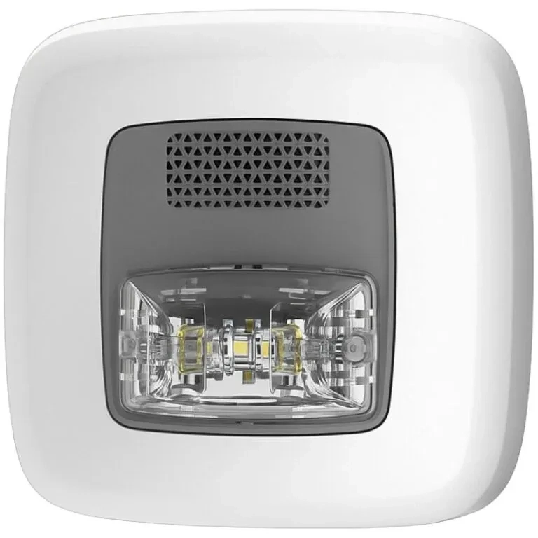 GENTEX - Horn/Strobe Universal Mount White, Selectable LED Strobe