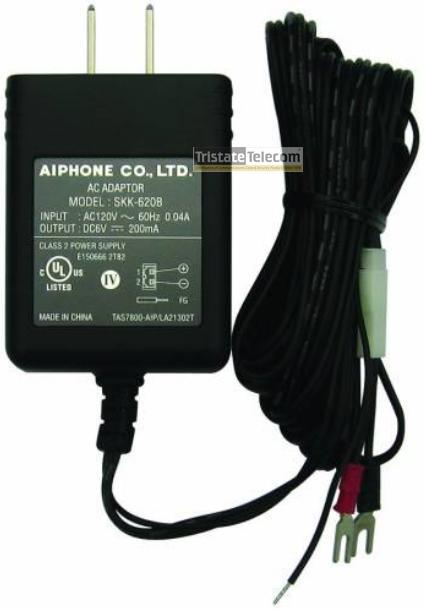 Aiphone - Power Supply 6VDC 200mA Plug-In