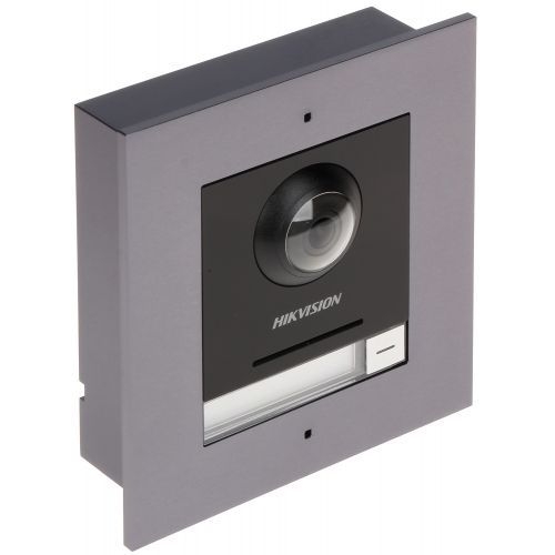 HIKVISION - IP Video Intercom camera & 1 Button Module Flush Mount