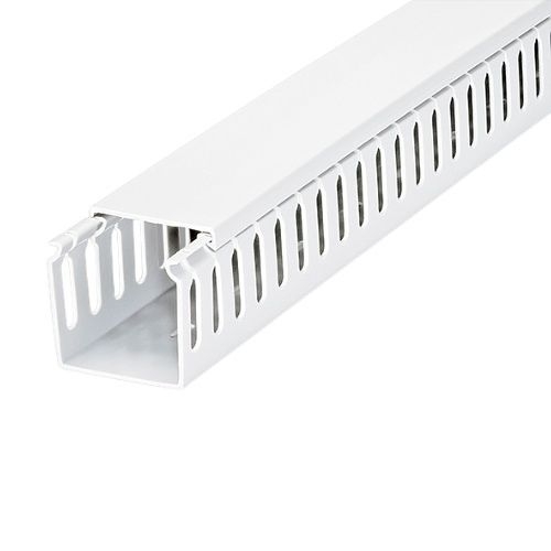LIONBEAM - Finger Duct Raceway 6 Feet 4"X4" 2-Pack White