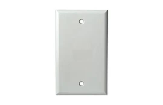 SCP - FACEPLATE, BLANK 1G WHITE