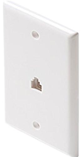 STEREN - Jack Flush Mount 4C White 10 Pack