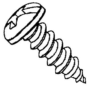 METALLICS - Screw Pan Head 10-12X1-1/2 100PK