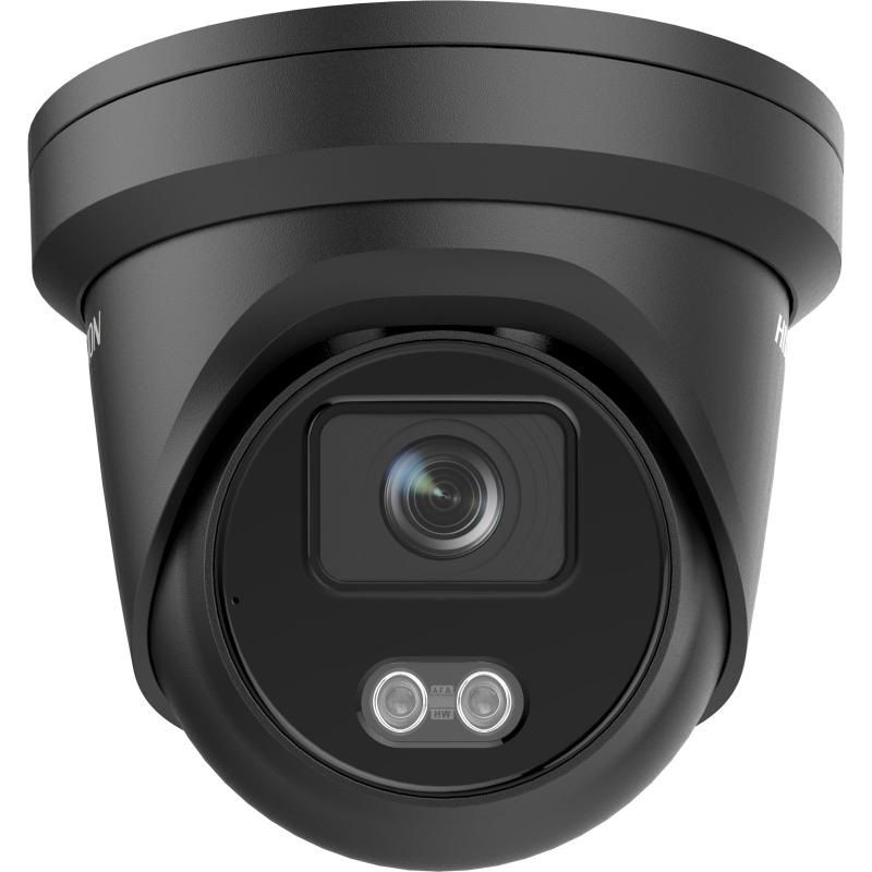 HIKVISION - Camera Turret IP ColorVu 4MP 2.8MM IR Black