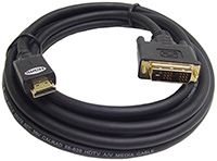 CALRAD - Patch Cord DVI-D Male-Male 15FT