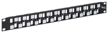 ICC - Patch Panel Blank 24 Ports 1U EZ Insert