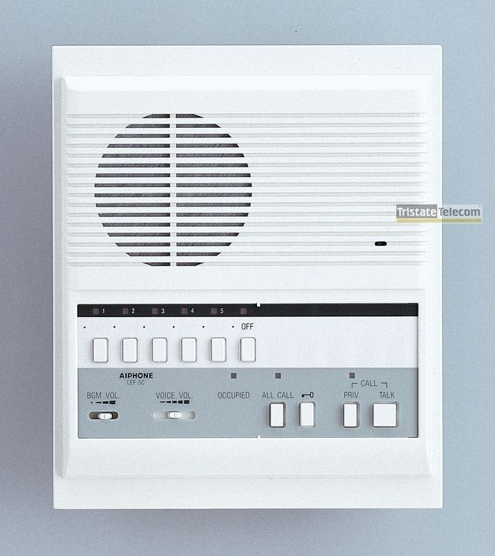 Aiphone - 5 Call Semi-Flush Mount Maste r